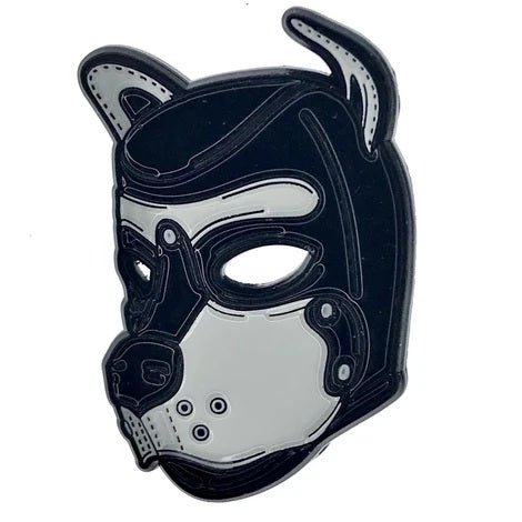 Geeky and Kinky Puppy Pins White Pup Hood