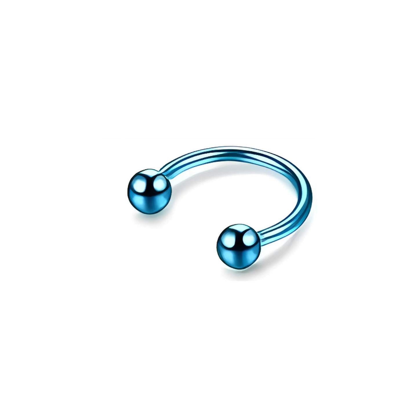 Colorful 16 Gauge Septum Rings