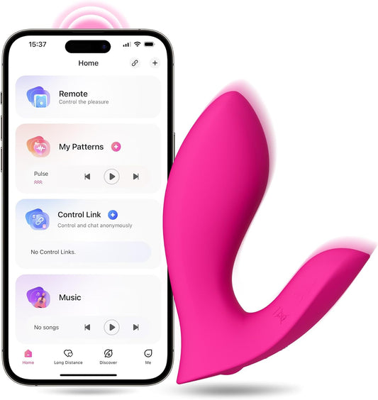 Flexer Bluetooth Insertable Dual Panty Vibrator