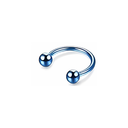 Colorful 16 Gauge Septum Rings