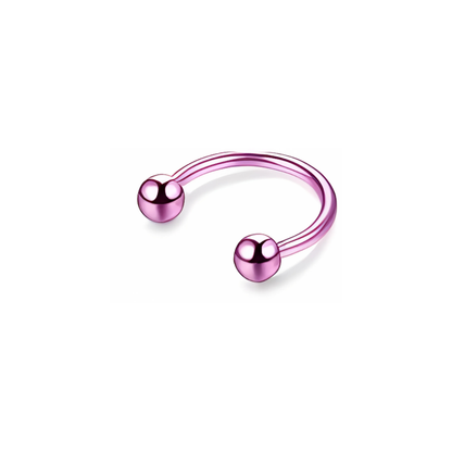 Colorful 16 Gauge Septum Rings
