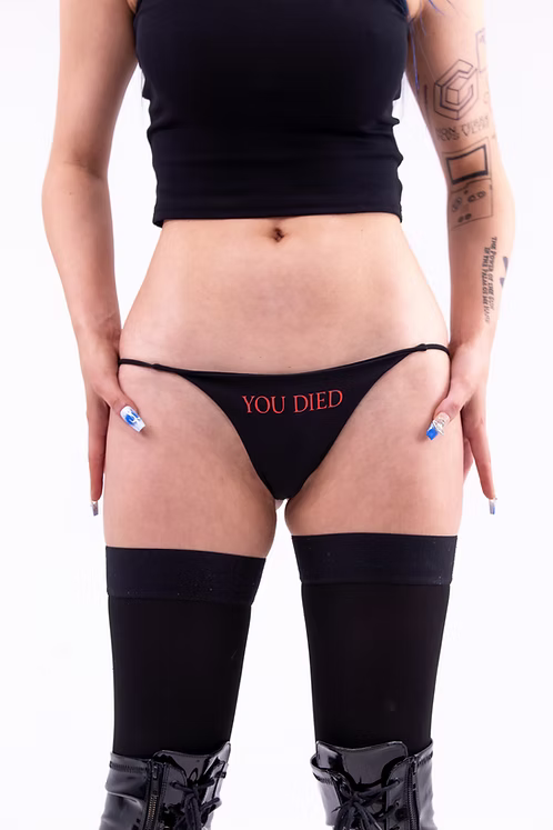 YOU DIED Thong