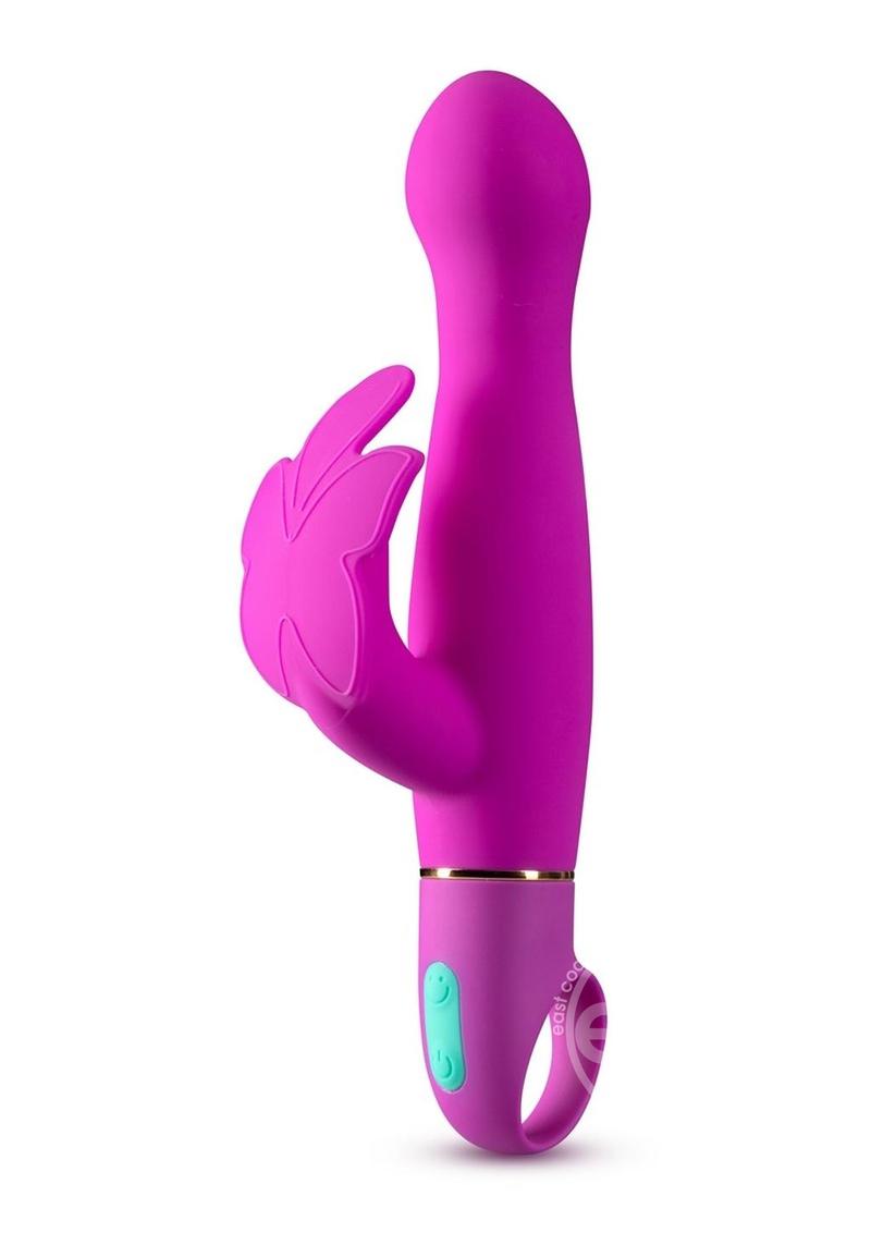 The front of the Aria Naughty AF Silicone Vibrator.