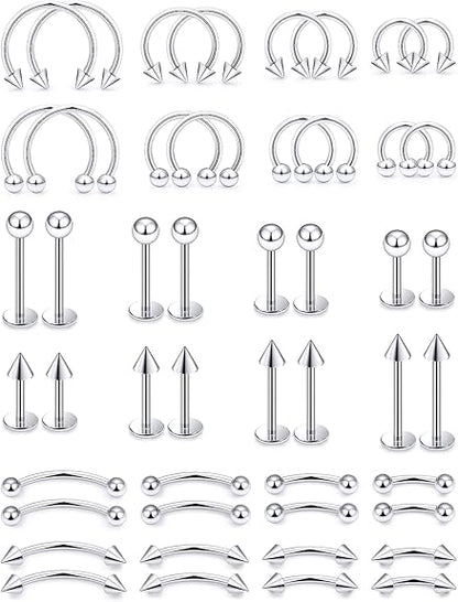16 Gauge Lip Rings
