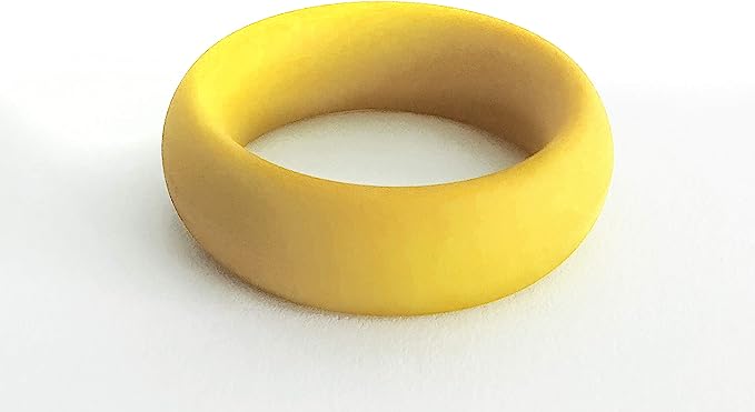 The yellow Meat Rack Cock Ring.