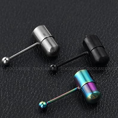 Vibrating Tongue Rings - 14 Gauge