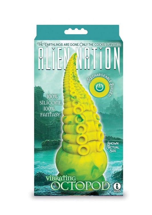 Alien Nation Octopod Rechargeable Vibrating Dildo
