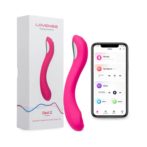 Lovense Osci 2 Bluetooth Remote Controlled G-Spot Toy