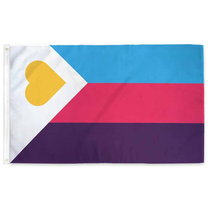 The FFG Limited Edition Outdoor 3x5' Pride Flag - Polyamory.