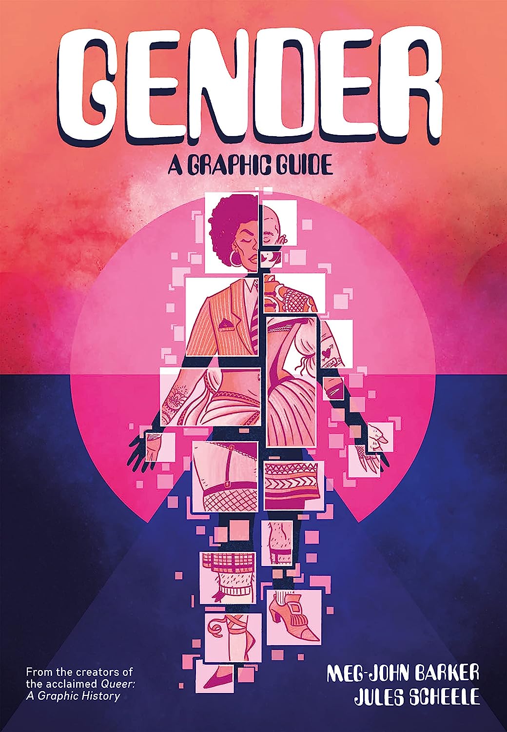 The front cover of Gender: A Graphic Guide - Meg John Barker, Julia Shceele.