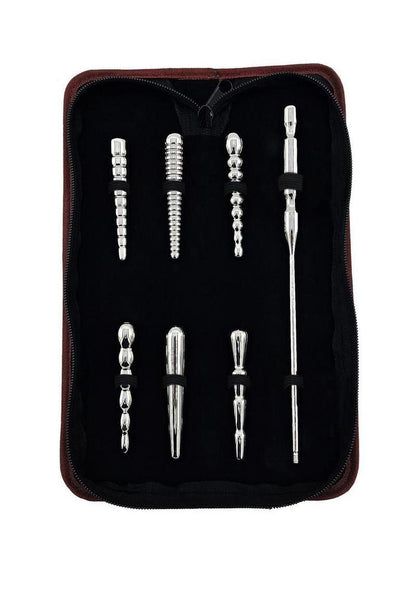 Stainless Steel Penis Plug Set with Handle