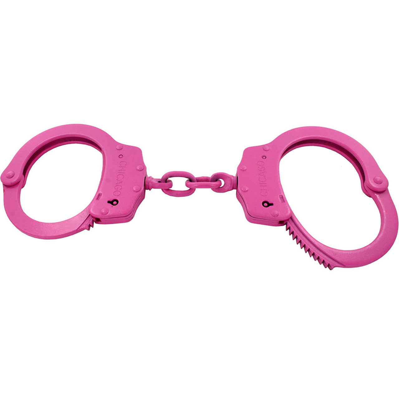 Chicago Double-Locking Handcuffs in Pink