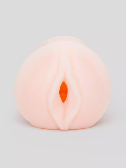 The Lovense Max 2 Vagina Sleeve Stroker, front view of the vagina opening.