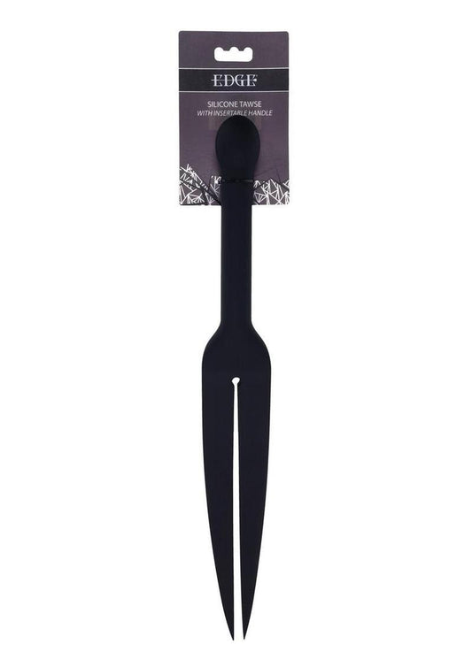 Edge Silicone Tawse Paddle - Black
