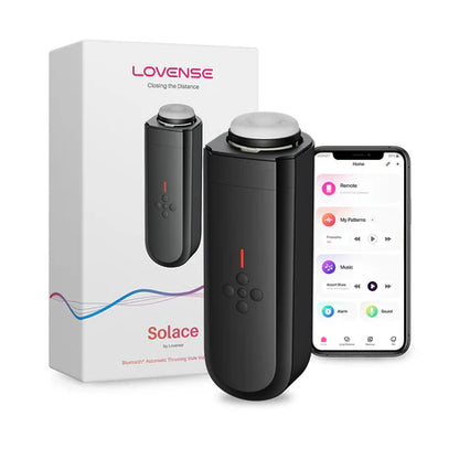 Lovense Solace Bluetooth Automatic Thrusting Male Masturbator