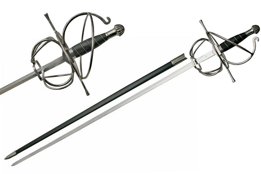 43.5" Wire-Wrapped Medieval Rapier