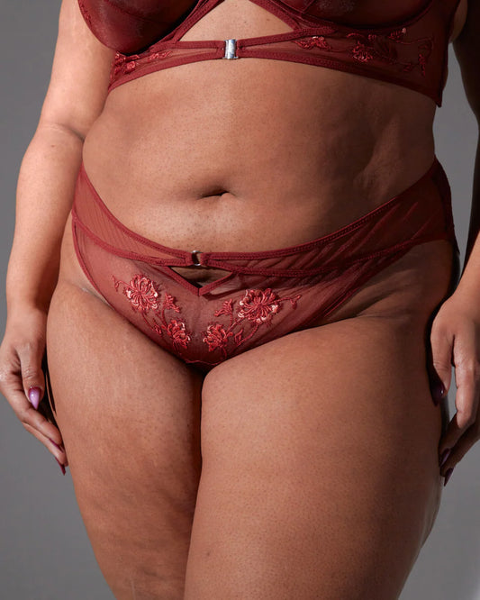 Thistle and Spire "Dryad" Bikini - Burgundy