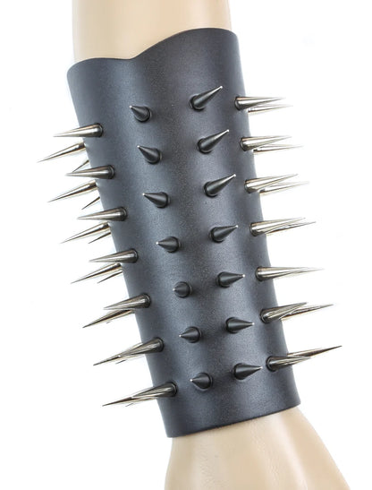//Mla//  Armband with Slim & Tall Spikes
