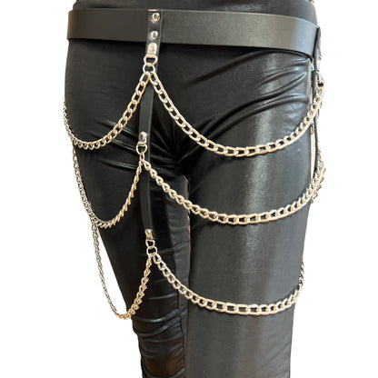 Funk Plus Hanging 3 Row Chain Belt
