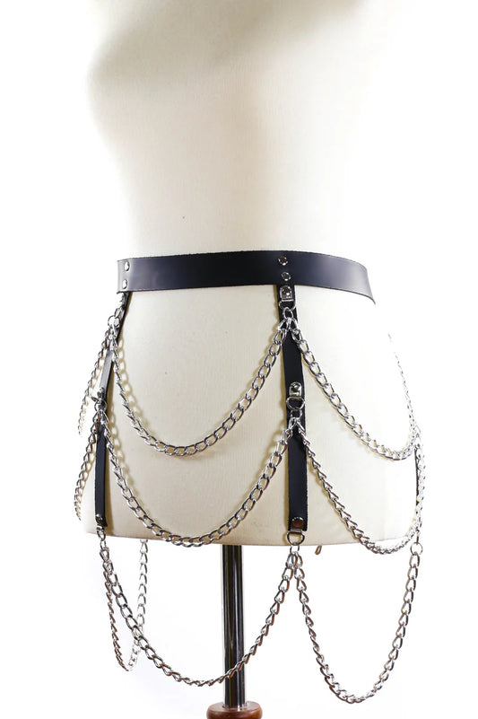 Funk Plus Hanging 3 Row Chain Belt