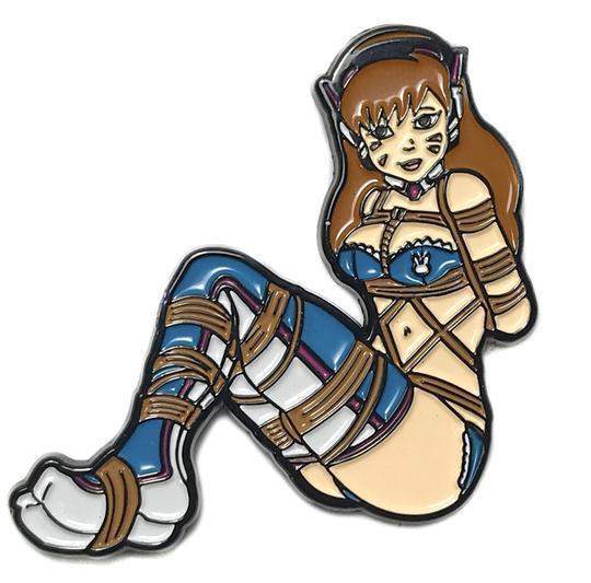 Geeky & Kinky Video Game Pins D. VA