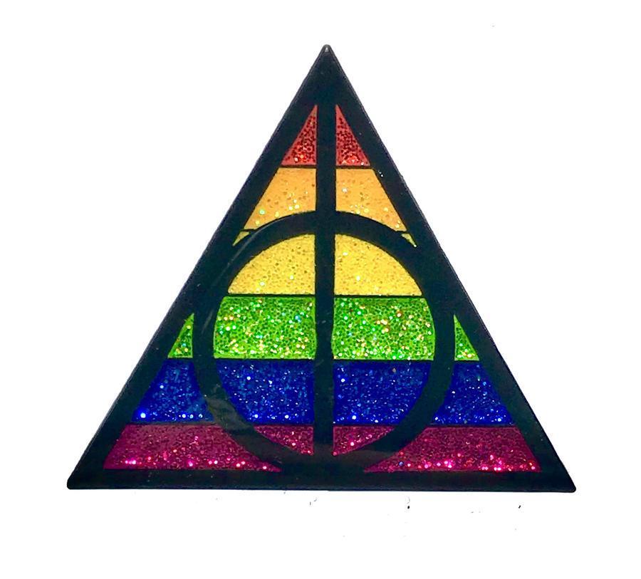 Geeky and Kinky Pride Logo Pins Potter Pride