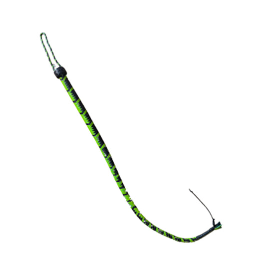 The Spring Green and Black Singletail whip.
