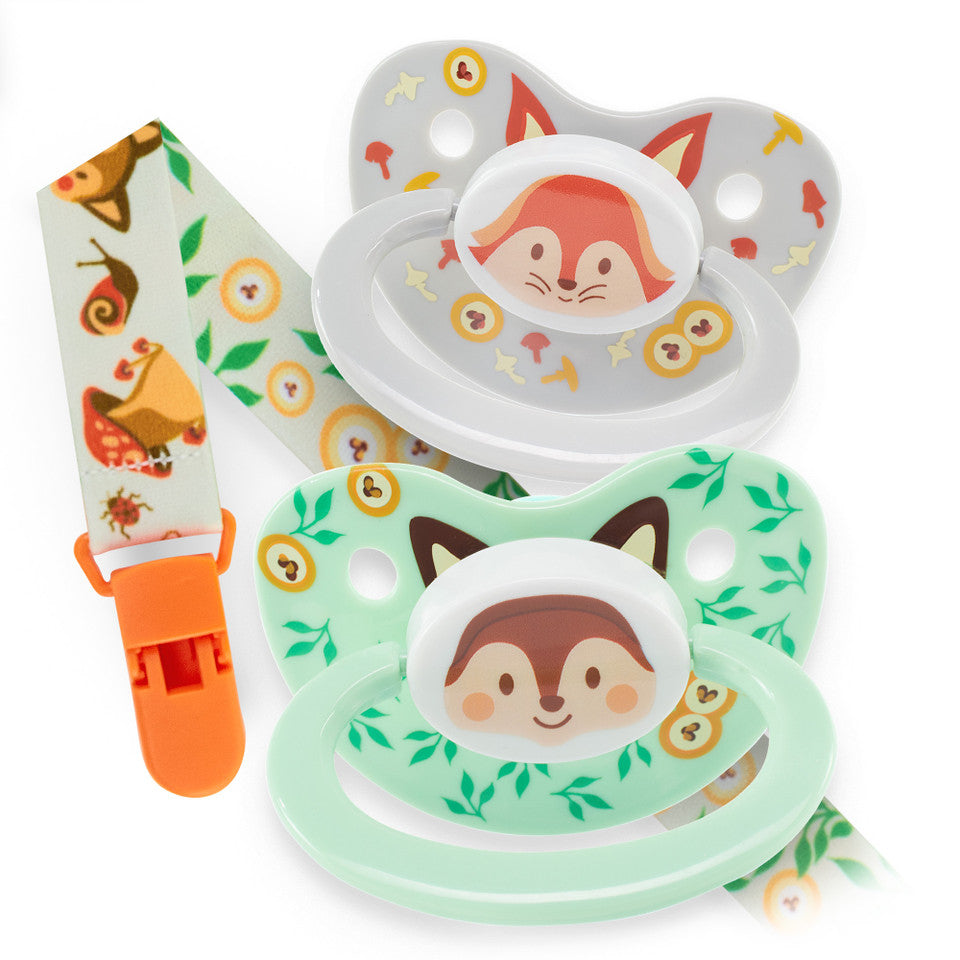 Rearz Character Pacifier & Clip Set