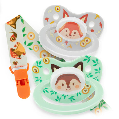 Rearz Character Pacifier & Clip Set