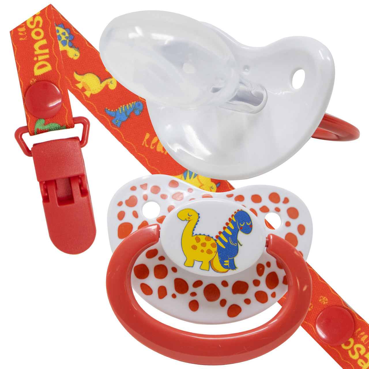 Rearz Character Pacifier & Clip Set