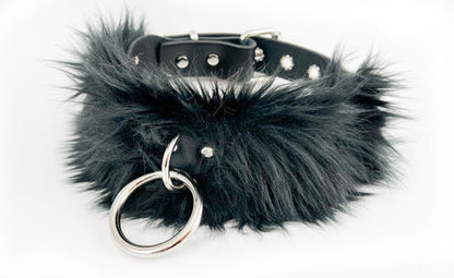 Fur O Ring Choker