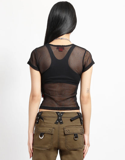 Baby Doll Fishnet Shirt