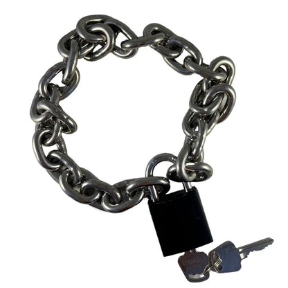 Heavy Chain Lock Collar