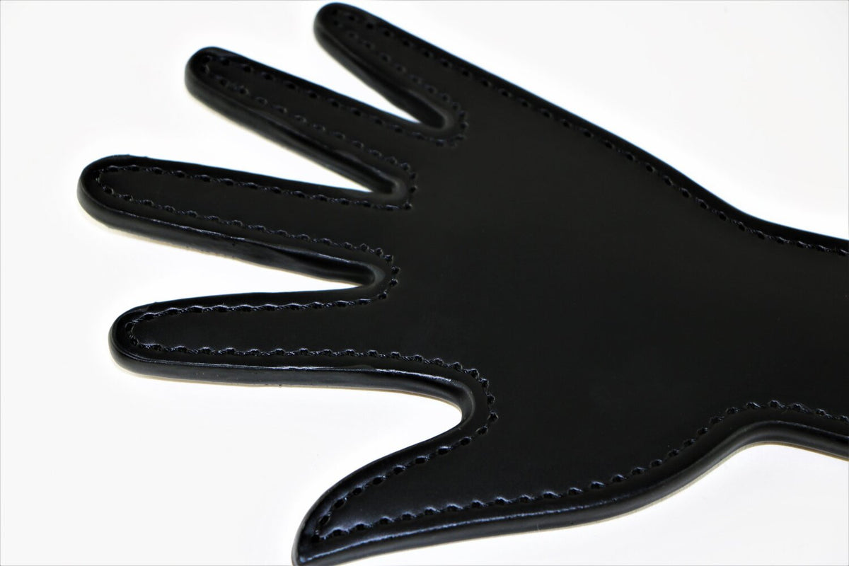 Hand Sticker Slapper Black Leather Hand Slapper – Passional Boutique Store