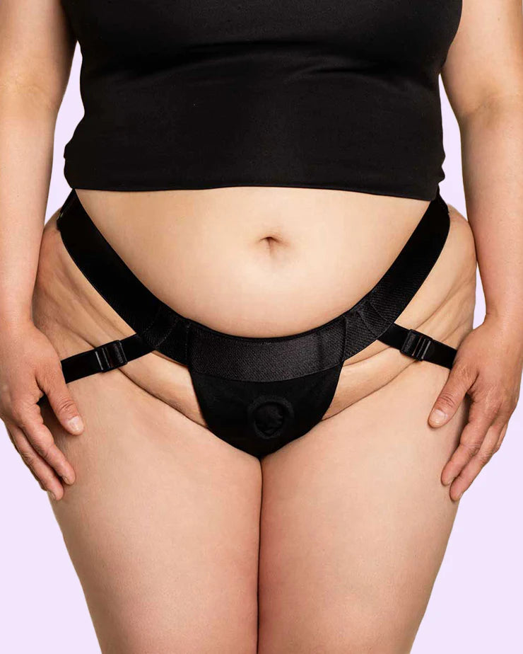 Jock-Style Adjustable Strap-On Harness