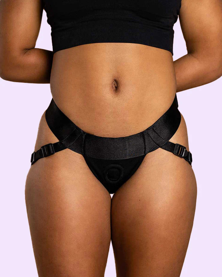 Jock-Style Adjustable Strap-On Harness