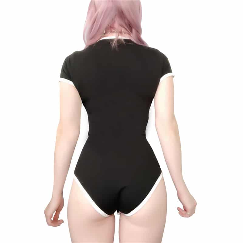 I❤Daddy Onesie Bodysuit Back View On Model