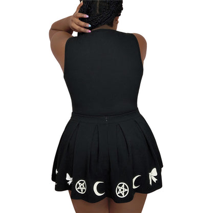 Little for Big Luna Onesie Skirt Set