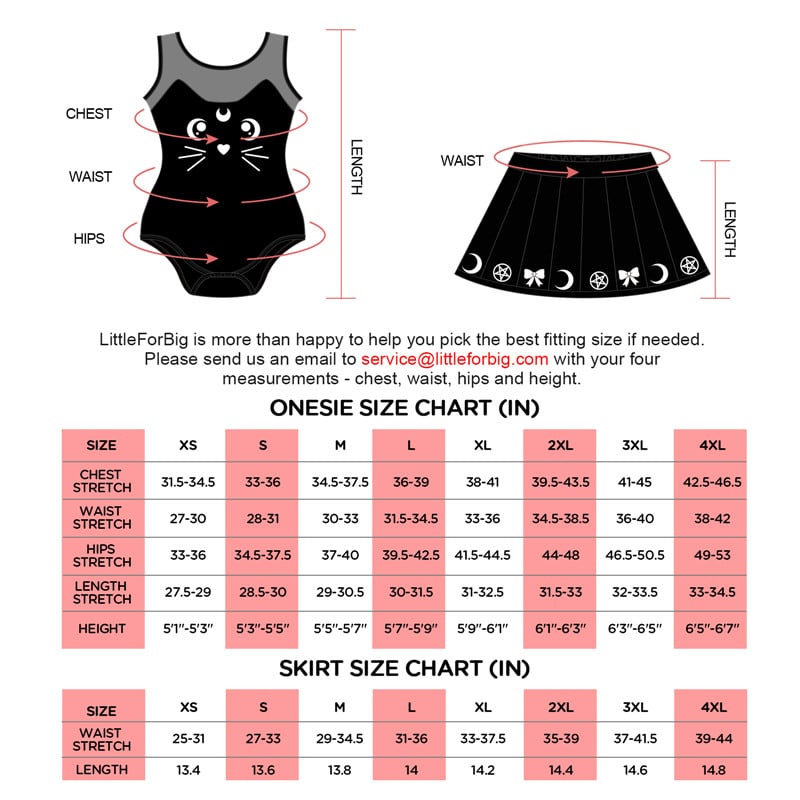 Little for Big Luna Onesie Skirt Set