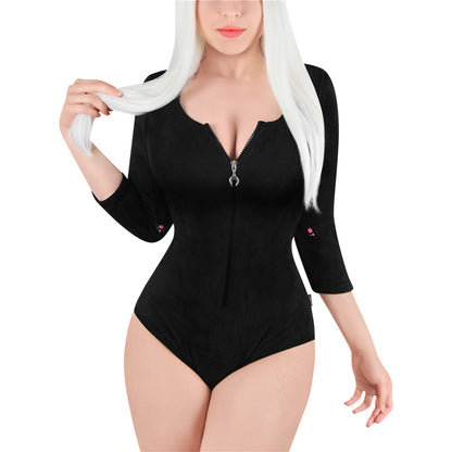 Little for Big Black Cat Luna Onesie Bodysuit