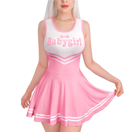 Babygirl Cheer Mini Dress