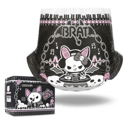 Little for Big Goth BRAT Ultra Absorbent Diapers 10 pack