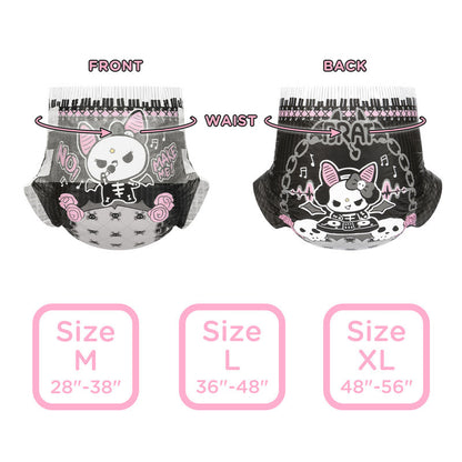Little for Big Goth BRAT Ultra Absorbent Diapers 10 pack