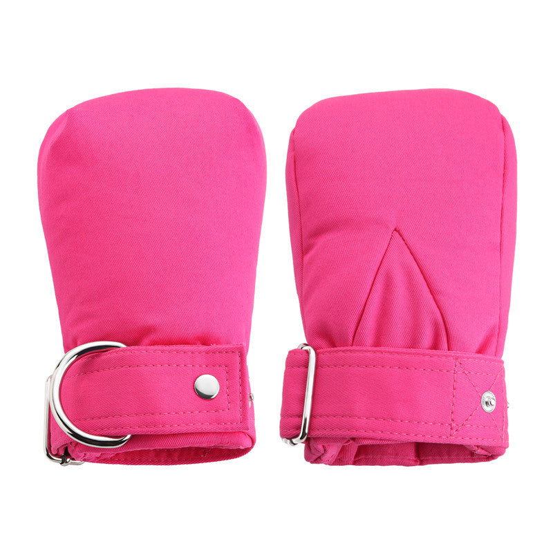 Little for Big Adult Baby Soft Padded Mittens