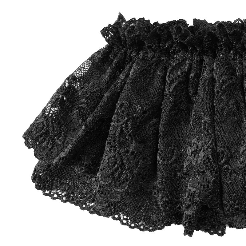 Little for Big Sissy University Lace Skirted Thong Pantie