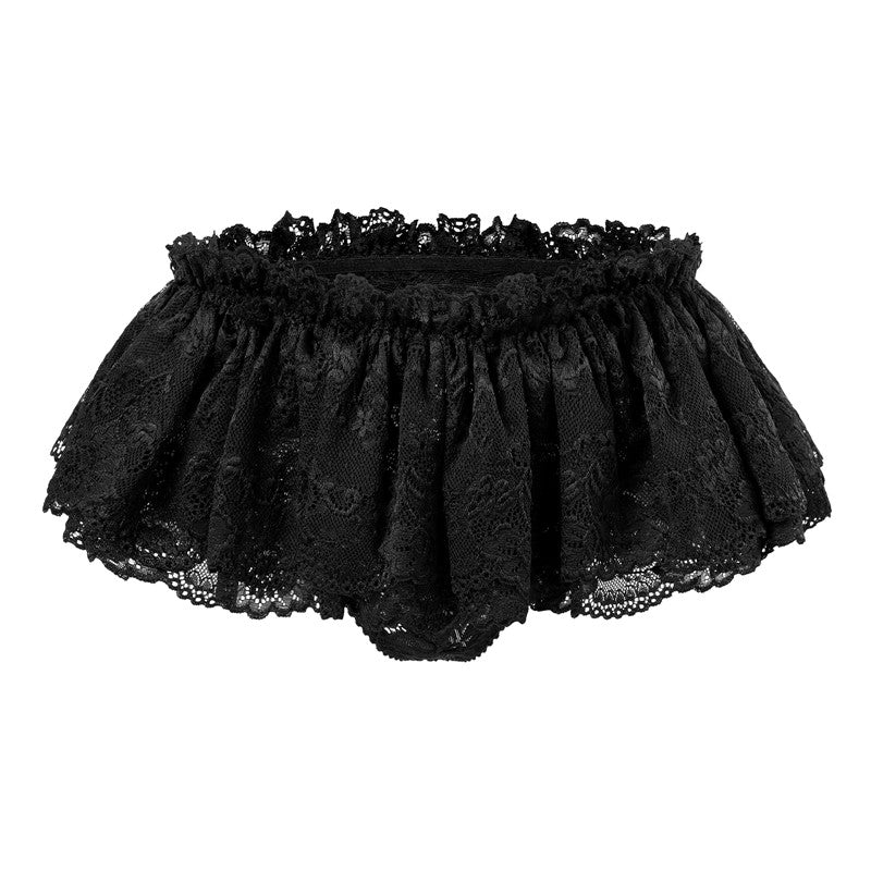 Little for Big Sissy University Lace Skirted Thong Pantie