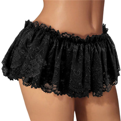Little for Big Sissy University Lace Skirted Thong Pantie