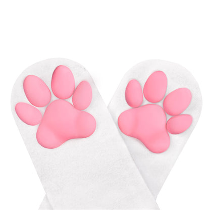 3D Paw Pad Frilled Socks