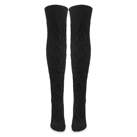 Knee High Knitted Boot Socks