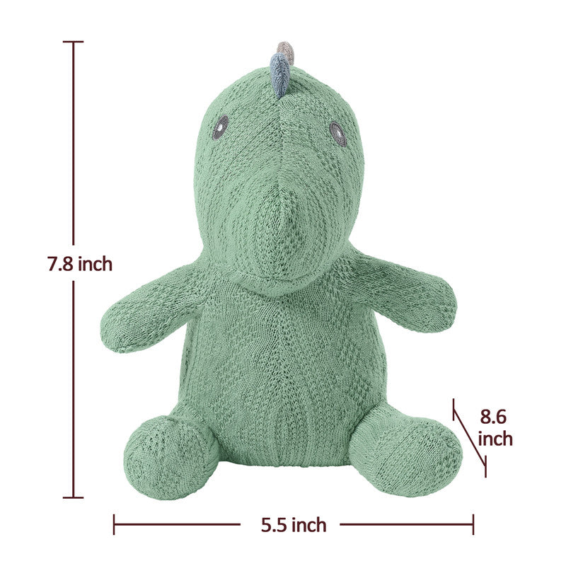 Little for Big Tiny Cute Dinosaur Stuffed Crochet Animal Plush Toy